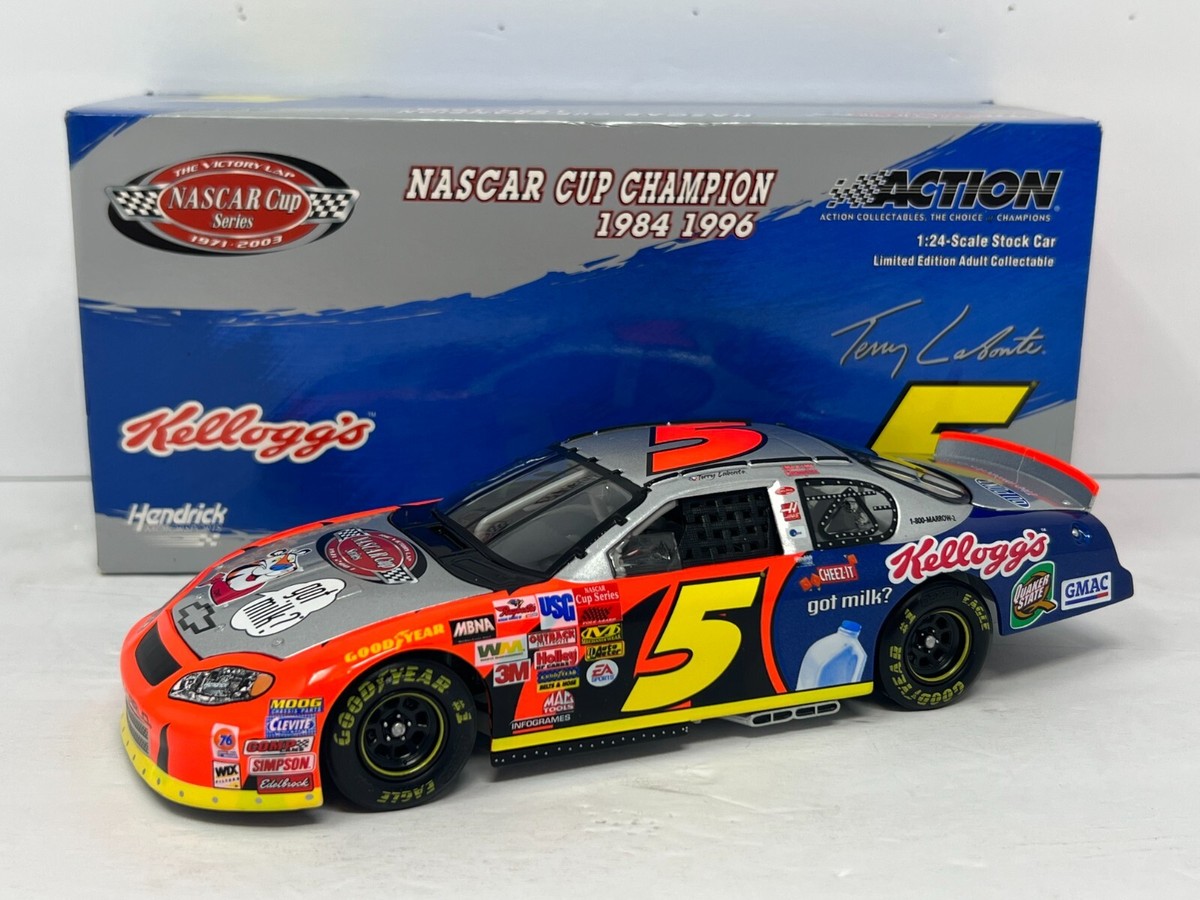 ミニカー Kellogg's Terry Labonte #5 Nascar Action Nascar #5 Terry Labonte Kellogg's Victory Lap Monte