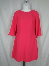Banana Republic Pink Ruffle Bell Sleeve Dress Size 0 New
