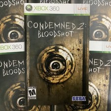 Condemned 2: Bloodshot Microsoft Xbox 360 Instruction Manual Only