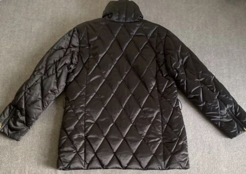 Bogner Women’s Size 12 Black Ski Jacket Goose Down Filled Quilted Puffer Zip EUC - Picture 22 of 23