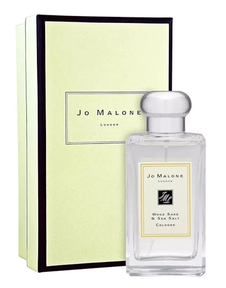 Jo Malone London Wood Sage & Sea Salt Cologne Spray 3.4 fl oz / 100ml New In Box
