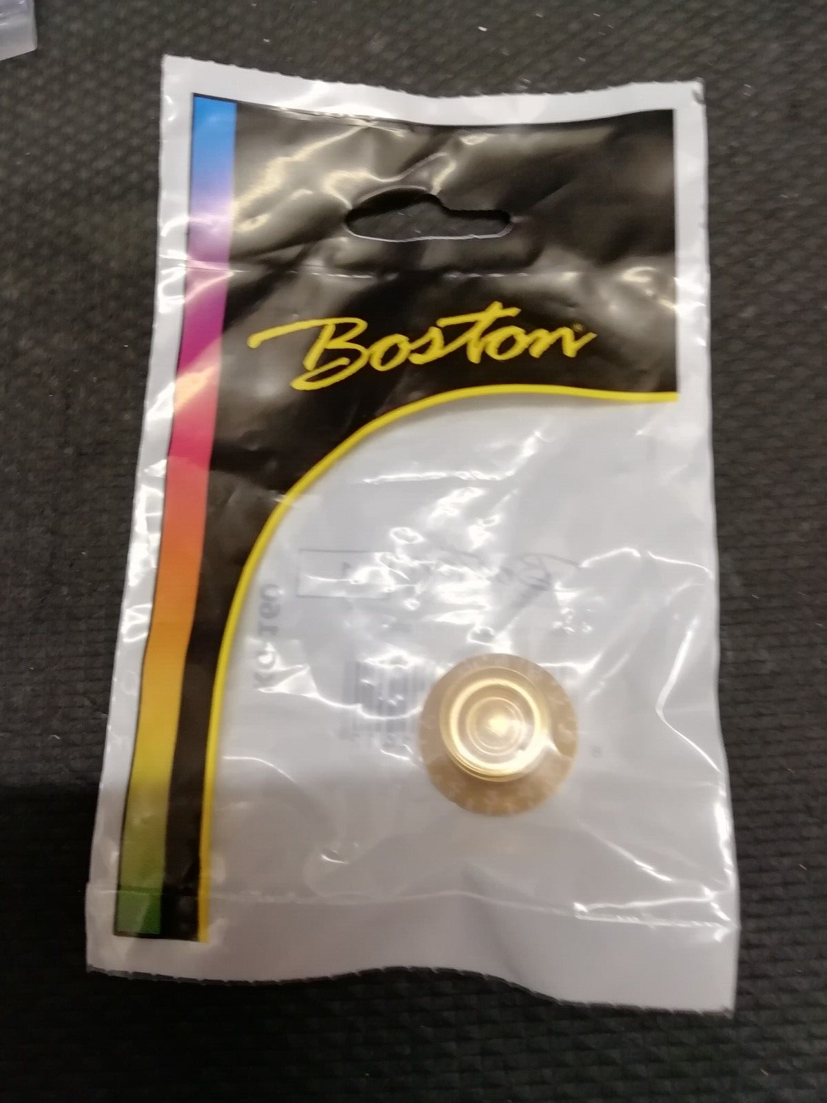 BOSTON BELL  KNOB - TRANSPARENT GOLD KG-160