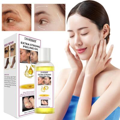 Extra sturdy yellow peeling oil dark skin body e5x0 exfoliata q pyu pou