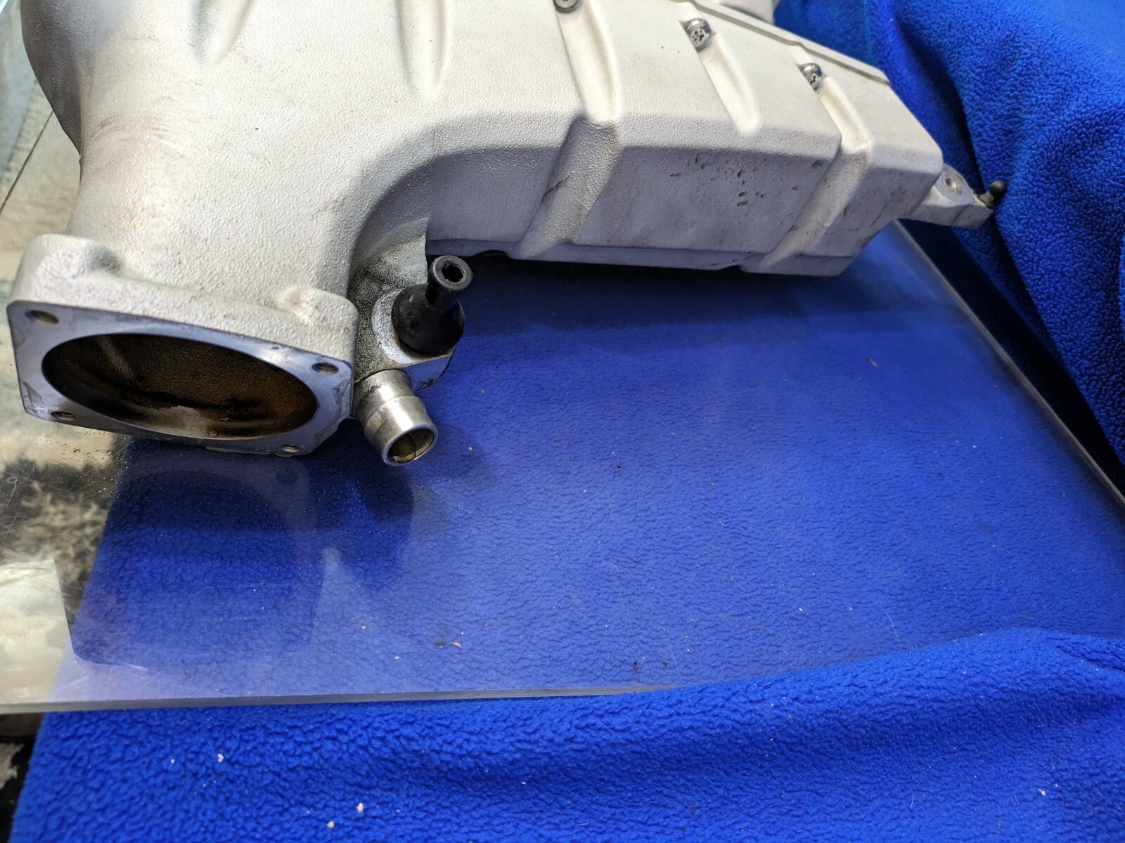 W12 03-12 Bentley Continental GTC GT 6.0L Engine Motor Air Intake Manifold OEM
