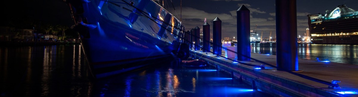 Lumitec Zambezi SeaBlaze X2 LED Underwater Boat Light Pontoon Dock