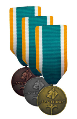 Azad-Hind-Medaille (Set ohne Schwerter)