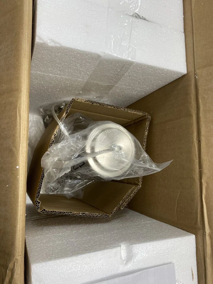 Люстра Craftmade 50525-BNK Bolden 5 ламп 24 дюйма - семенное стекло матовый никель - Изображение 2 из 4