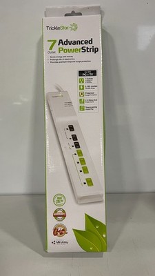TrickleStar 7 Outlet Tier 1 Advanced Smart Power Strip/Surge Protector TS1104
