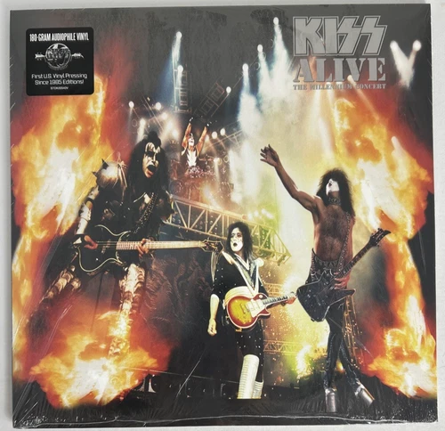Kiss – Alive: The Millennium Concert Audiophile Vinyl, 2x LP, 180 Gram, Sealed