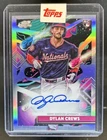2025 Topps Cosmic Chrome Dylan Crews Auto Autograph RC Rookie #CCA-DC Nationals
