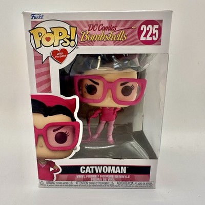 Funko Pop! Catwoman Pink Breast Cancer Bombshells DC Comics #225