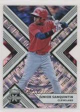 2018 Elite Extra Edition Status Emerald Die-Cut 5/49 Junior Sanquintin #116 fm0