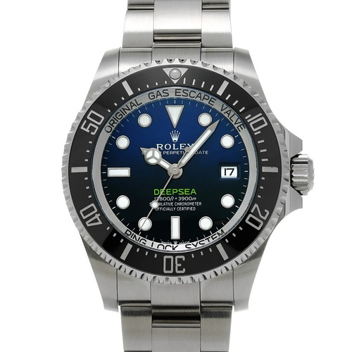 Rolex Sea-Dweller Deepsea 136660 44mm Stainless Steel DBlue Wristwatch #WW771