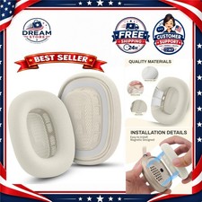 AirPods Max Ear Cushions Replacement Silicone Noise Reduction Starlight