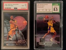 Kobe Bryant #81 Prices | 1997 Metal Universe | Basketball Cards
