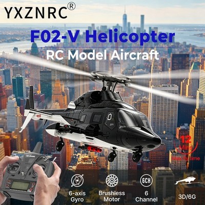 YUXIANG F02-V Airwolf 3D 6CH Gyro 6-axis  Brushless 1/34 RC RTF Hubschrauber