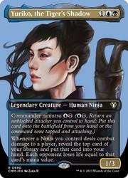 Yuriko, the Tiger's Shadow (Borderless) - Commander Masters