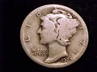 1923-S  Mercury Dime, Good Grade