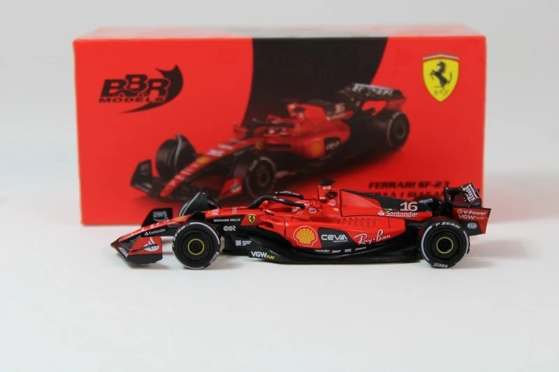 BBR FERRARI SF-23 F1 GULF AIR BAHRAIN GP - #16 C.LECLERC - BBRFER64014 SCALA 1:6 - Immagine 3 di 3