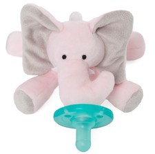WubbaNub Infant Pacifier with Plush Toy - Ages 0-6 Months