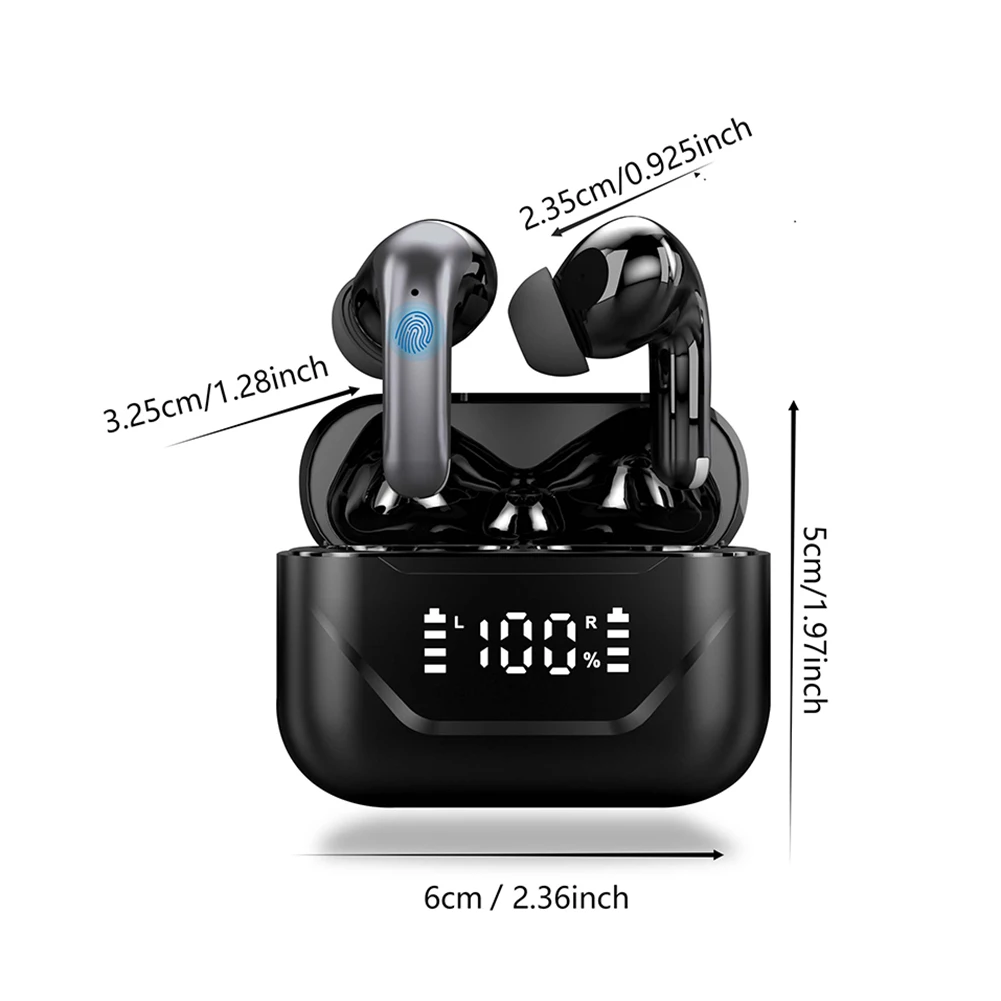 A17Pro Wireless Bluetooth Translator Earbuds with 144 Language Real-Time Translation