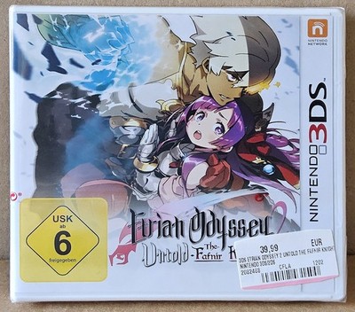 Etrian Odyssey 2 Untold Nintendo 3DS PAL New Sealed Complete