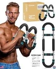 Saker Twister Arm Trainer, PowerTwist Arm Trainer, Adjustable Forearm Premium