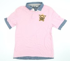 Mens UK Size L St George By Duffer 100% Cotton Polo Shirt