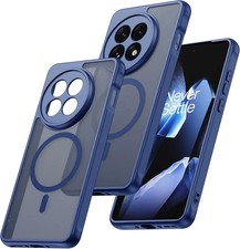 Magnetic for Oneplus 13R Case Fit for Magsafe Translucent Matte Shockproof Pho