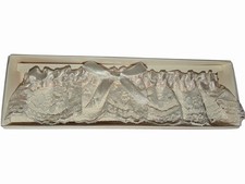 Traditional Baby Pink Vintage Lace Wedding Leg Garter Original Box Unbranded