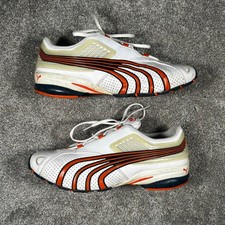 Puma Cell White Orange Black Running Shoes 18...
