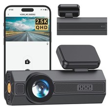 Front-facing dashcam, 24-hour parking monitoring, 160  wide-angle lens, G-Sensor