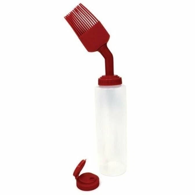 Norpro Large Capacity Silicone BBQ Basting Brush and Squeeze Bottle - Thumbnail 5