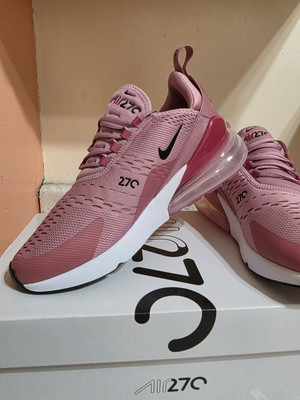 Women's Size 6.5 New Nike Air Max 270 Elemental Pink/Black AH6789
