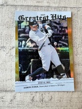Topps 2025 Greatest Hits Aaron Judge Serial Numbered Insert GH-2 Baseball Card