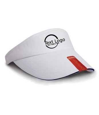 Personalisierte Result Fischgrät Sonnenblende - individueller Name Golf Tennis Cap