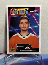 2020-21 Upper Deck Series 2 Hockey KIRILL USTIMENKO #P-93 UD PORTRAITS ROOKIE