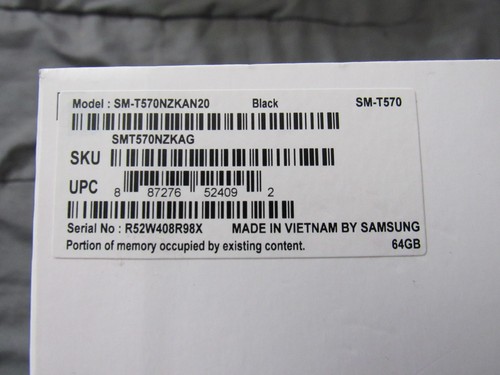 Samsung Galaxy Tab Active 3 SM-T570 - 64GB Android Black Rugged Tablet - Picture 7 of 9