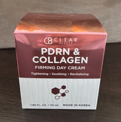 Clear Beauty PDRN Collagen Firming Tightening Day Cream 1.69 fl oz Face