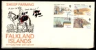 Mayfairstamps Falkland Islands FDC 1976 Sheep Farming Combo First Day Cover aaw_