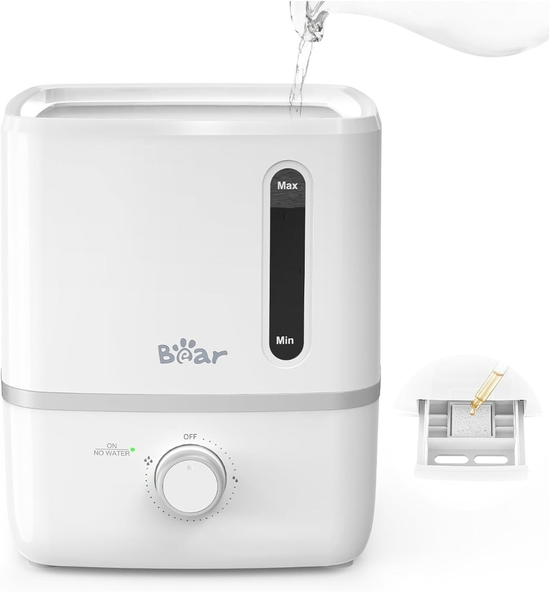 S For Bedroom, 2.5l Cool Mist Humidifiers And Oil Diffuser, Quiet