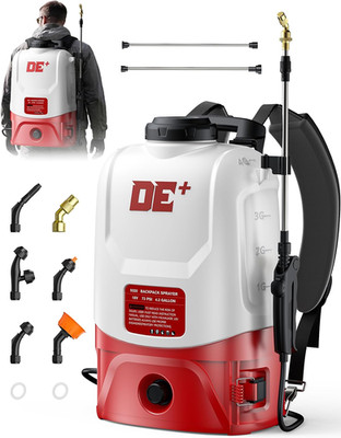 Battery Powered Backpack Sprayer, for Milwaukee M18 Battery, 73 PSI Adjustable