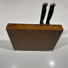Scmidt Brothers Knife Holder Magnetic Wood Bl...