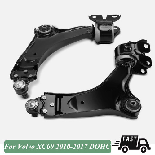 2PCS Front Lower Control Arm + Ball Joint Assembly For Volvo XC60 2010-2017 DOHC