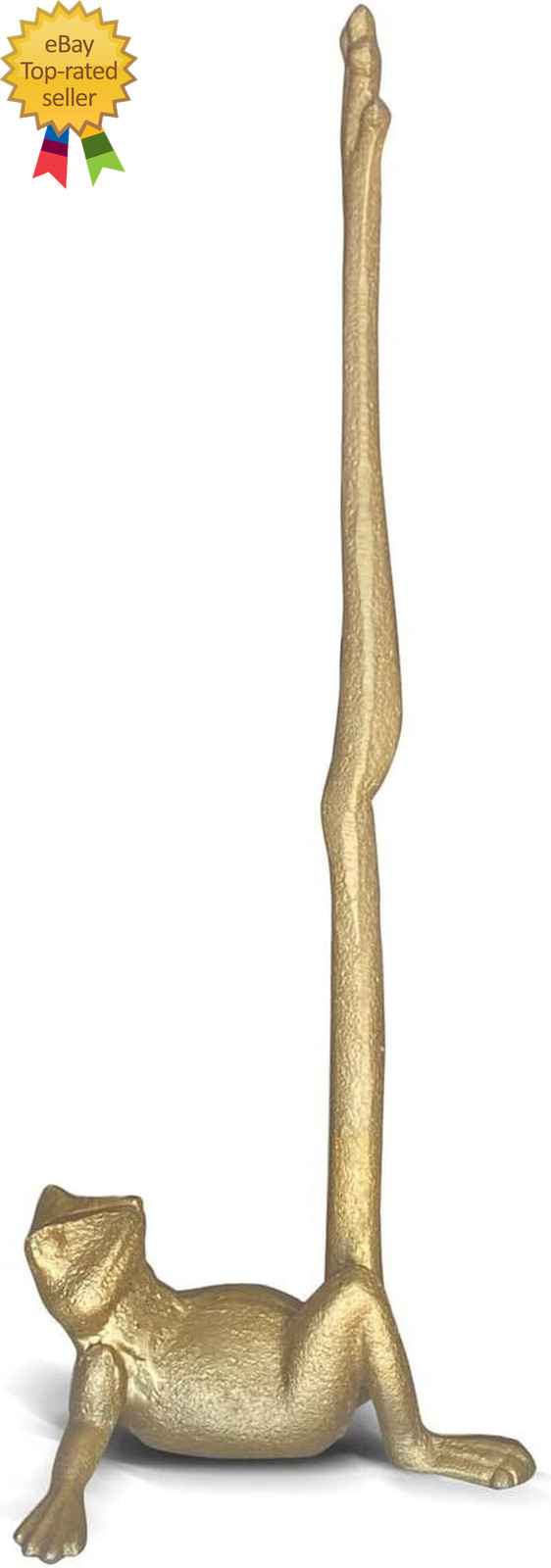 Gold Paper Towel Holder, Metal Toilet or Kitchen Paper Holder for Floor or Count