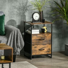 Produktbild - Kommode Aufbewahrungsschrank mit Faltbaren Stoff-Schubladen Regal Refurbished