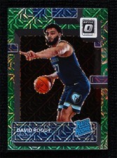 2022 Panini Donruss Optic Rated Rookie Choice Dragon Prizm David Roddy #225 11td