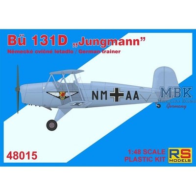RS Models RSM48015 Bücker Bü 131D ''Jungmann''