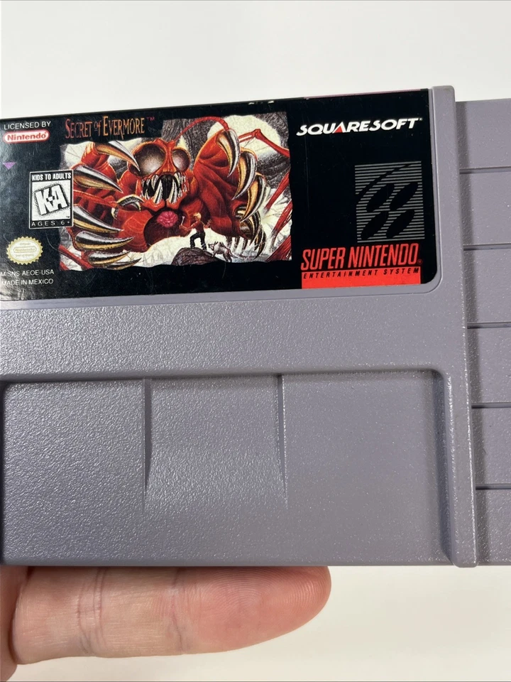 Secret of Evermore (Super Nintendo Entertainment System, 1995) Tested working - Image 4 of 4