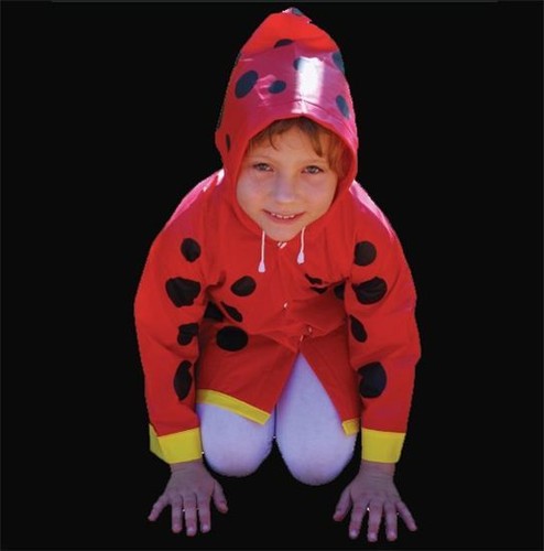 Childrens Childs Kids Red Waterproof 